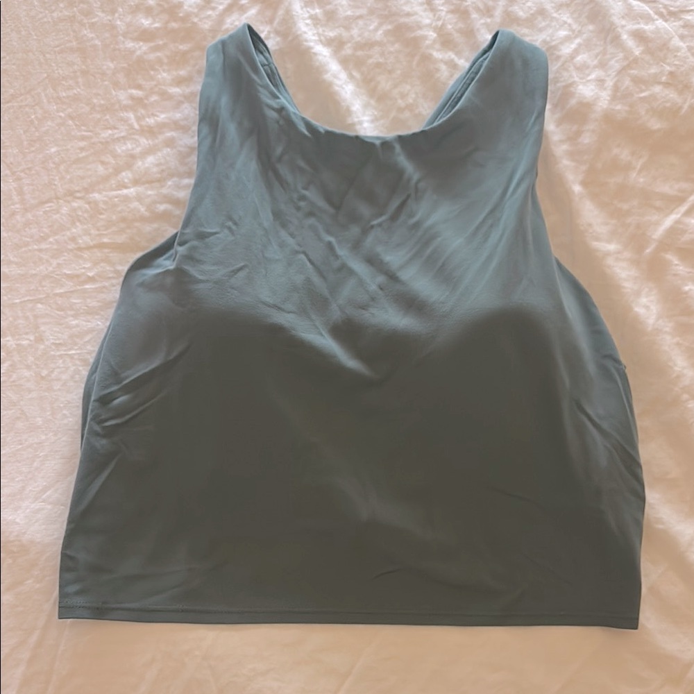 Athleta Purpose Crop D-DD size XL SEA GREEN